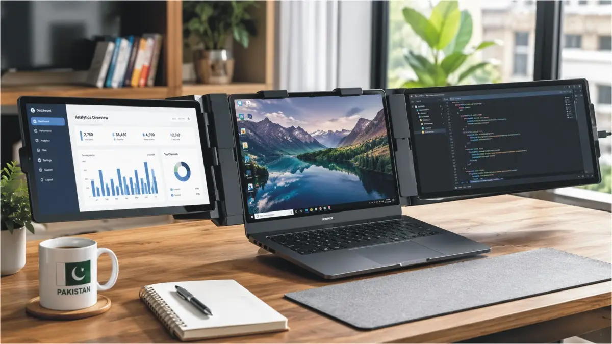 Laptop Screen Extender Price in Pakistan 2026 – Best Models, Comparison & Setup Guide