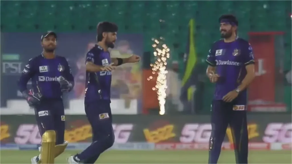 a winning moment of Quetta Gladiators when they got a wicket
