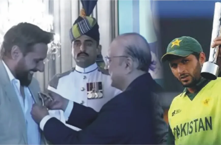 395 Wickets, 8,064 Runs — Pakistan Honours Shahid Afridi With Tamgha-e-Imtiaz