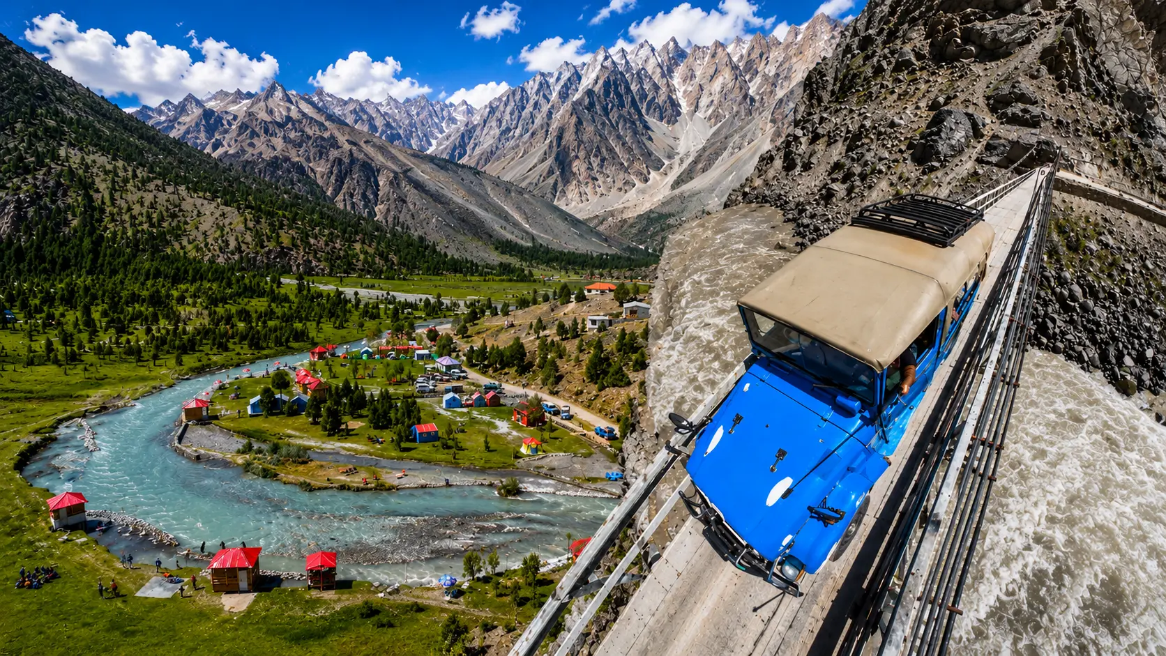 Skardu to Bashu Valley - Rough but Scenic Jeep Trip